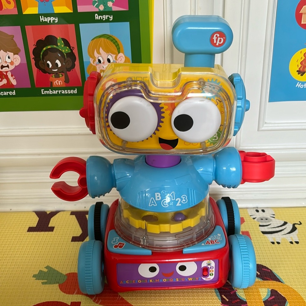 Fisher-Price Colorful Learning Robot Toy